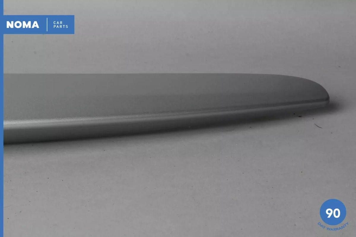 07-15 Jaguar X150 XK XKR Trunk Lid Molding Trim Spoiler Wing Silver OEM - photo 2