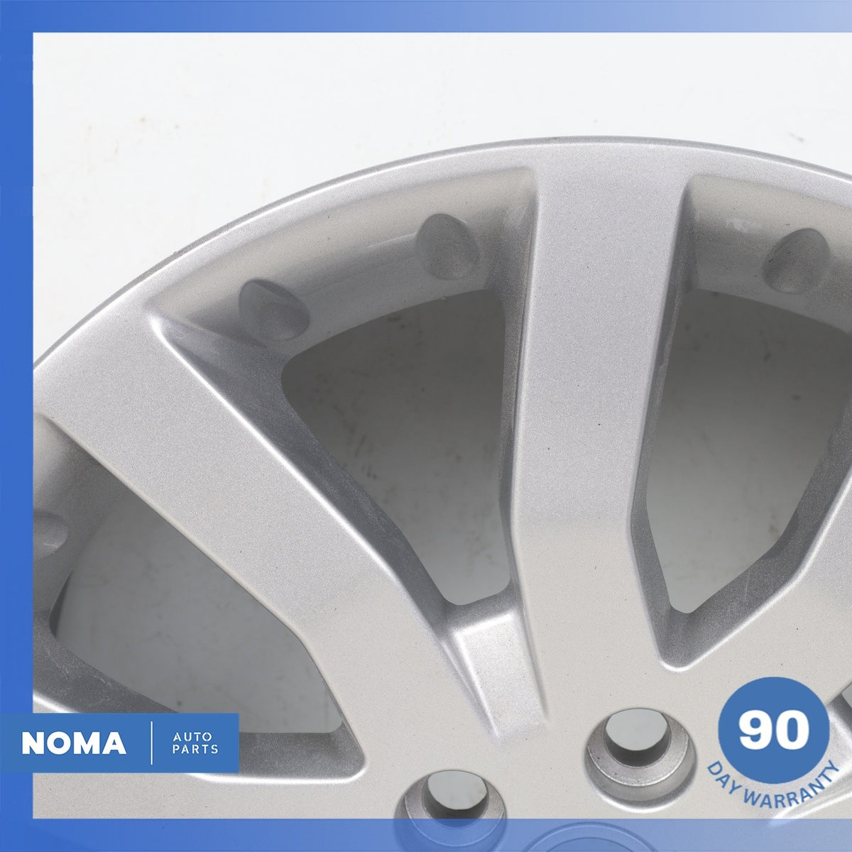 14-22 LR Range Rover Sport L494 Silver Sparkle 9.5 x R20 20" Wheel Rim OEM - photo 2