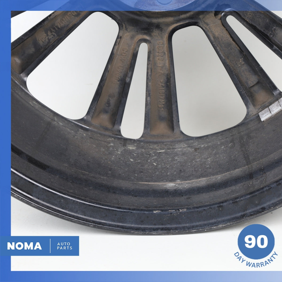 16-23 Jaguar X260 XF XE Axis 8 x R18 18" Wheel Rim Black T2H5339 OEM - photo 13