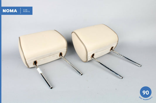 04-05 Jaguar Vanden Plas X350 Rear Right and Left Side Headrest Set of 2 ADX OEM - photo 1