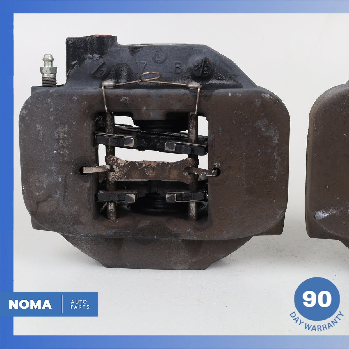 07-17 Lexus USF40 LS460 Rear Left & Right Side Brake Caliper Set of 2 OEM - photo 12
