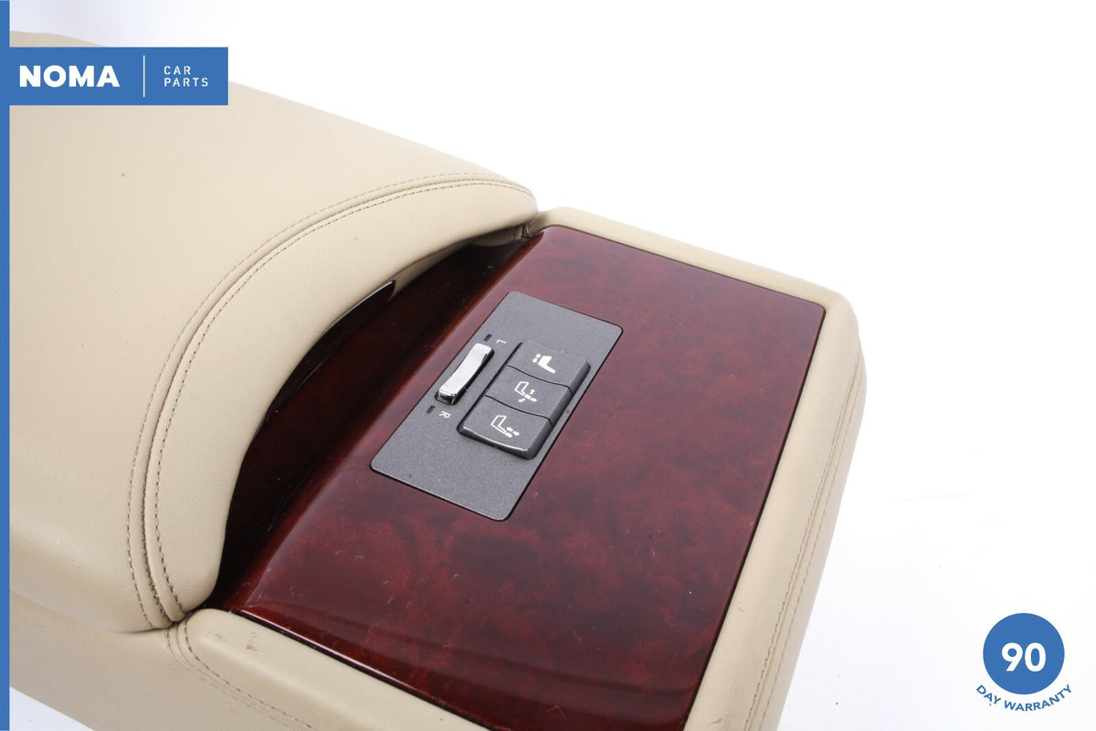 07-12 Lexus LS460 XF40 Rear Seat Center Console Armrest Arm Rest w/ Switches OEM - photo 4