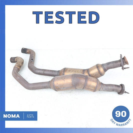 13-20 LR Range Rover L405 Sport L494 5.0L Left & Right Exhaust Downpipe Set OEM - photo 1
