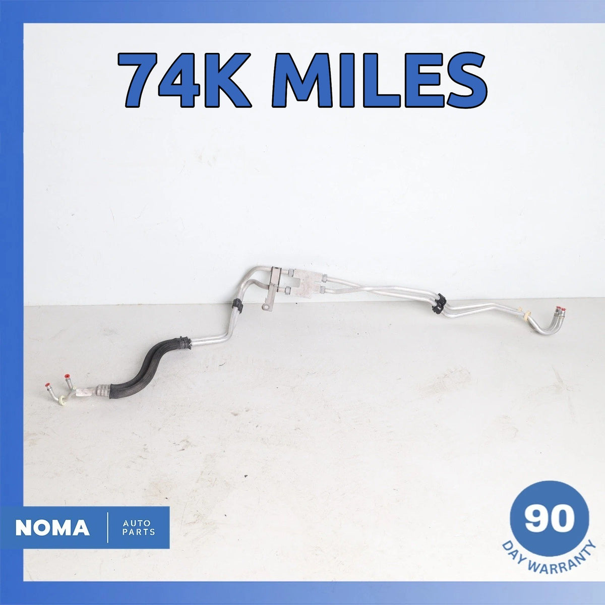 15-23 Dodge Charger Challenger A/T Transmission Oil Cooler Line Hose Set OEM 74k - photo 1
