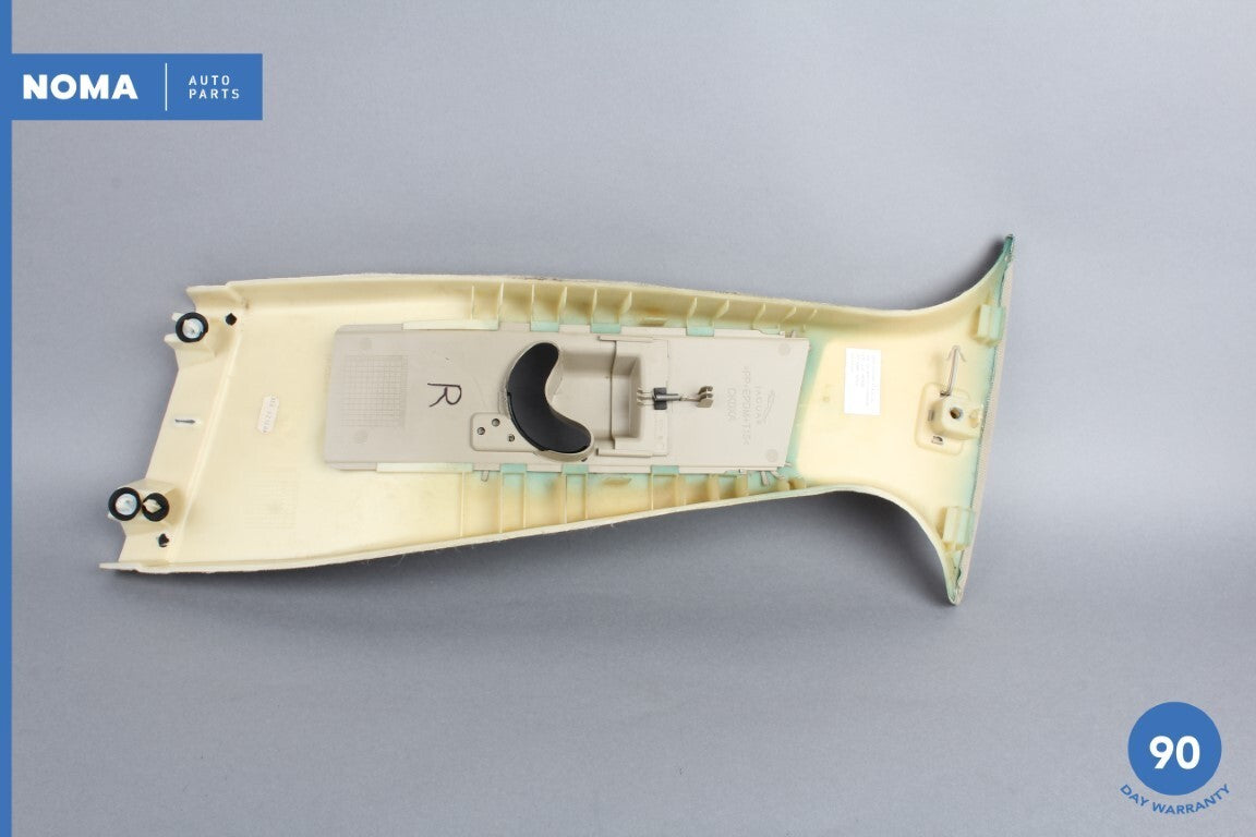 09-15 Jaguar XF XFR X250 Right Passenger Upper B Pillar Trim Panel Dove AMN OEM - photo 4