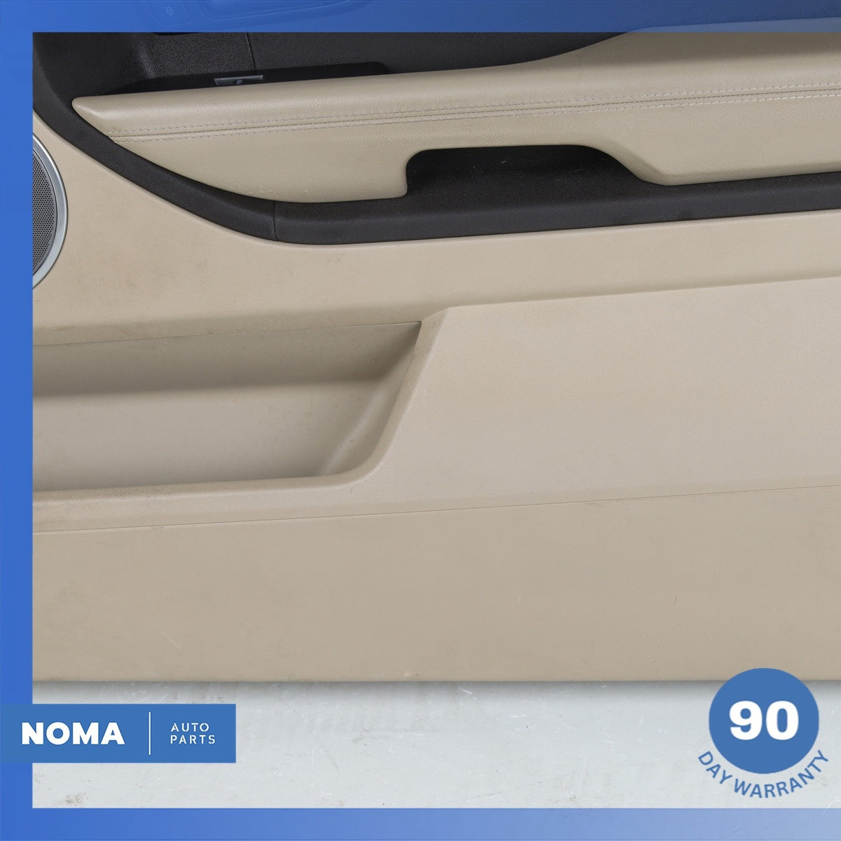 12-19 Range Rover Evoque L538 2DR Front Right Door Trim Panel Assembly Beige OEM - photo 7