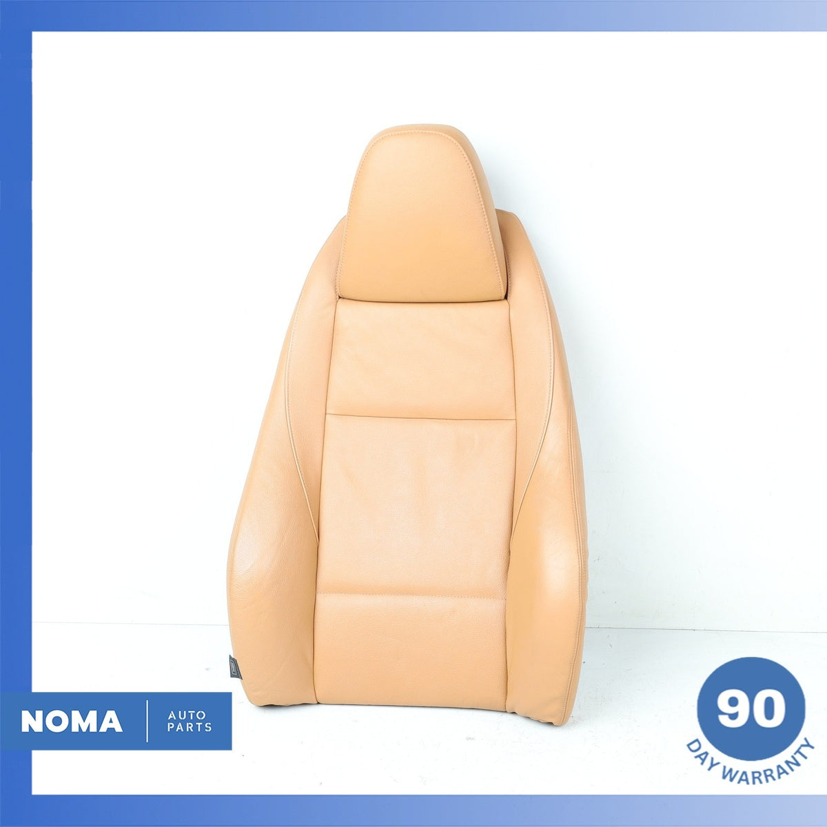 09-16 BMW E89 Z4 Right Passenger Side Sport Upper Top Seat Cushion Brown OEM - photo 1