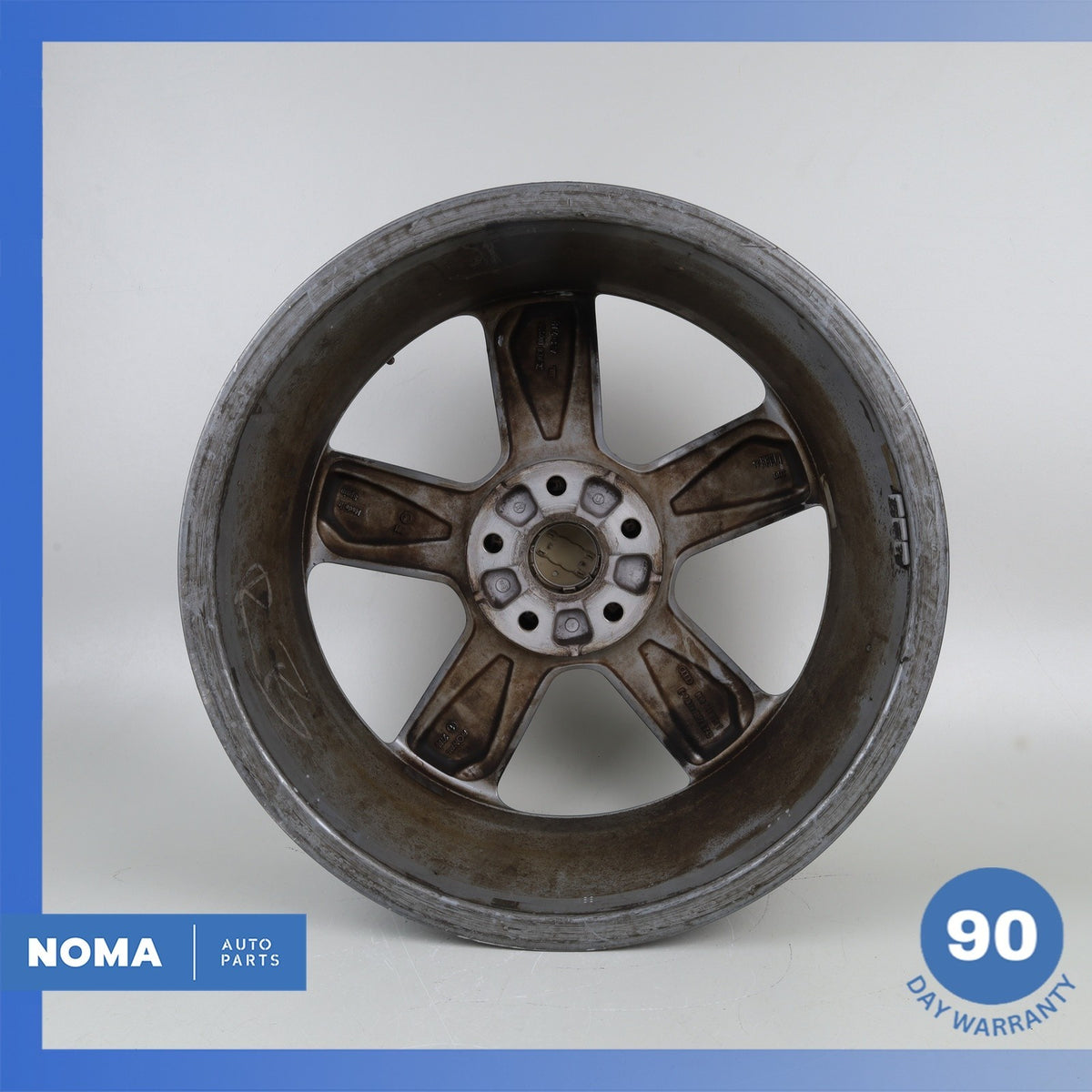 13-18 Audi 8U Q3 7 x R18 18" Wheel Rim Silver 8U0601025T OEM - photo 9