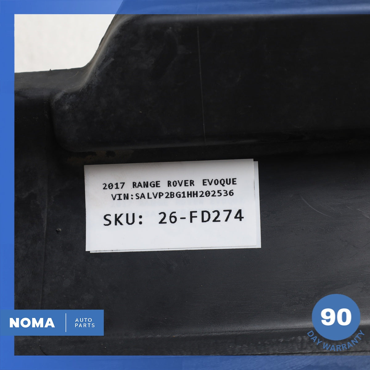 12-19 LR Range Rover Evoque L538 4DR Right Side Skirt Rocker Molding Panel OEM - photo 11
