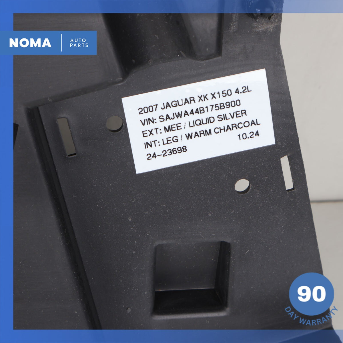 07-09 Jaguar X150 XK Radiator Support Lower Air Deflector Shield 6W838A095AC OEM - photo 11