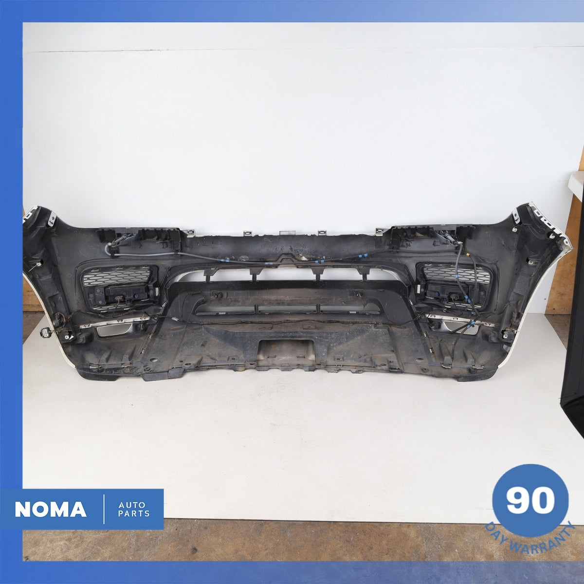14-17 LR Range Rover Sport L494 Front Bumper Cover Panel Assembly White OEM - photo 16