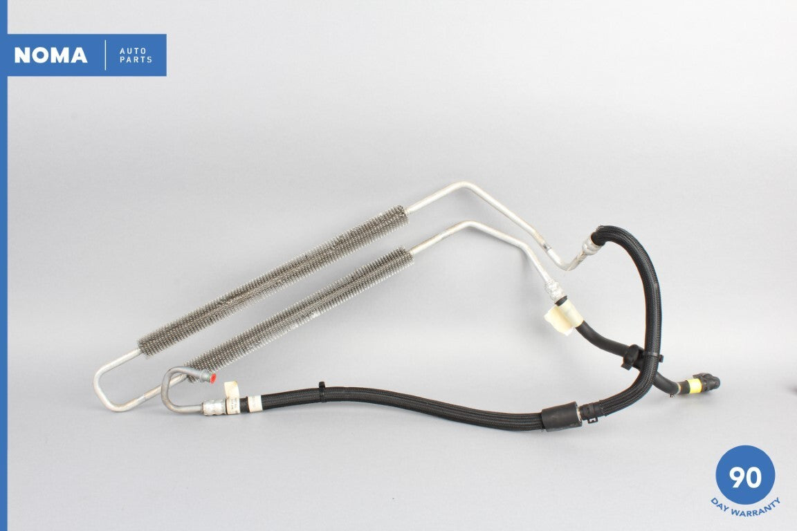 13-19 Jaguar XJ XJL X351 3.0L S/C Power Steering Oil Fluid Cooler w/ Hose OEM - photo 1