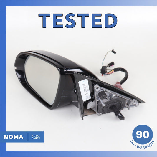 14-18 Audi D4 A8L S8 Left Side Rear View Door Mirror w/ Camera & Blind Spot OEM - photo 1