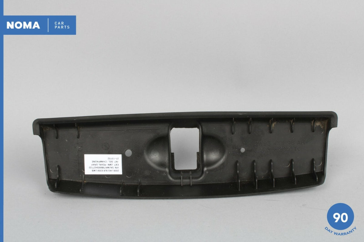 04-09 Jaguar XJ8 XJR VDP X350 X358 Trunk Boot Latch Lock Cover Trim Panel OEM - photo 6