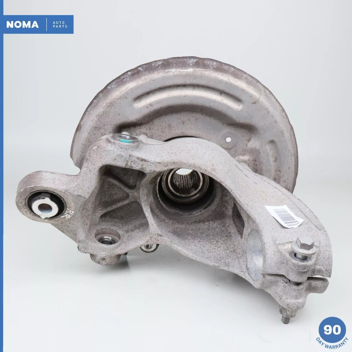 12-19 LR Range Rover Evoque L538 Rear Right Spindle Knuckle Hub w/ Shield OEM - photo 11