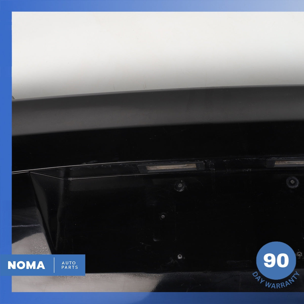 03-05 BMW E85 Z4 Rear Bumper Cover Assembly Black 51127055468 OEM - photo 6