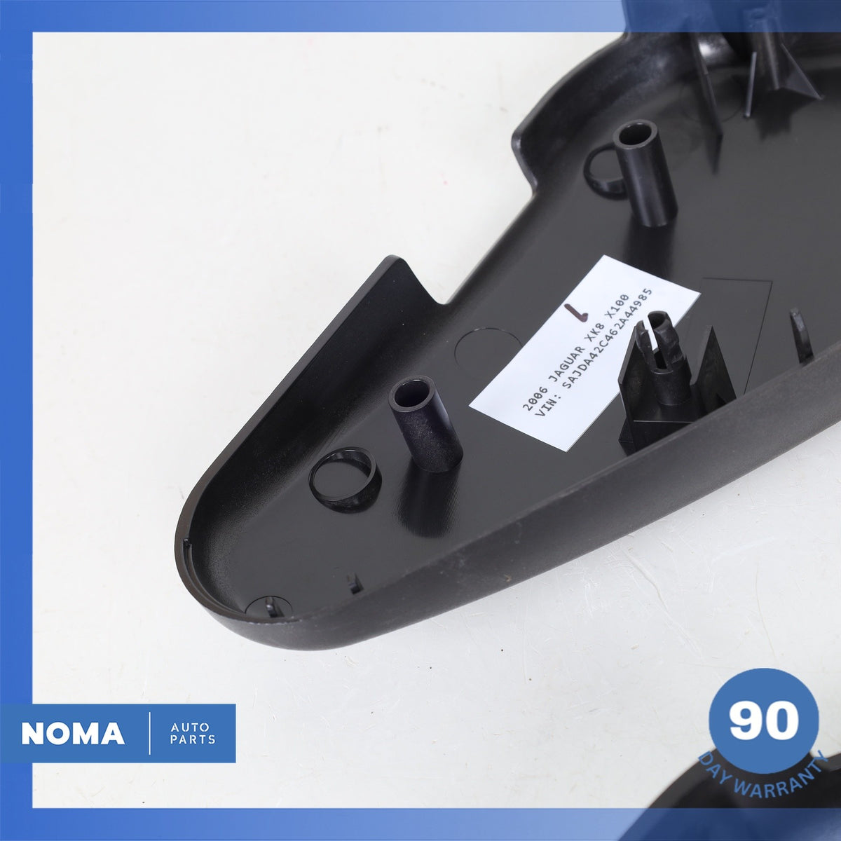 01-06 Jaguar X100 XK8 XKR Front Left Seat Cover Trim Set Black GJE4732AA OEM - photo 13