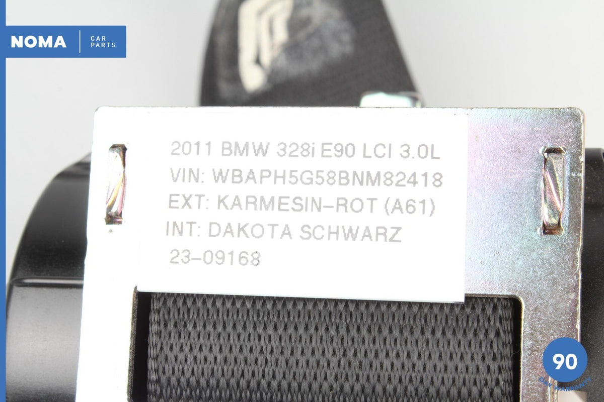 09-11 BMW 328i E90 Sedan Rear Center Seat Belt 7245609 OEM - photo 12