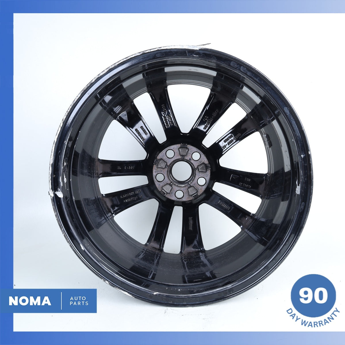14-24 Jaguar X152 F-Type Volution 9.5 x R19 19" Rear Wheel Rim Black OEM - photo 10