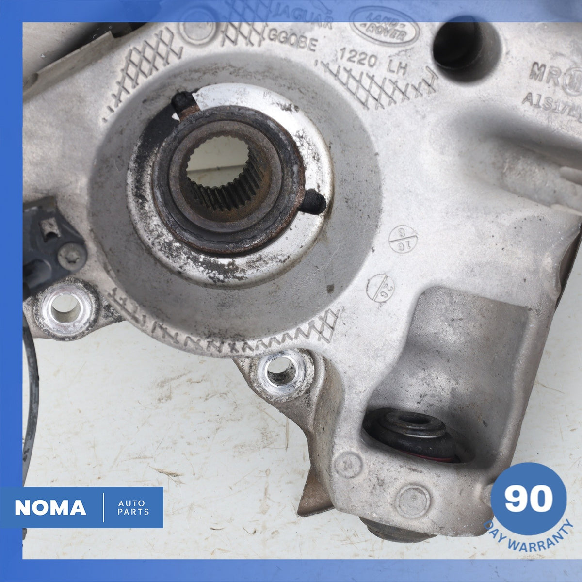 16-20 Jaguar X760 XE XF Rear Left Side Spindle Knuckle Hub w/ Shield OEM 64k - photo 13