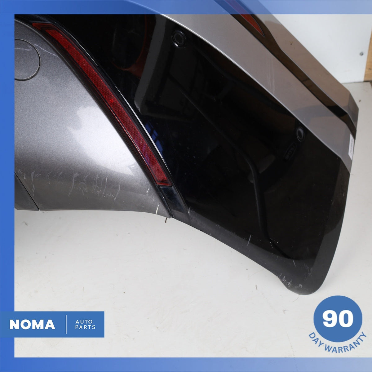 18-20 LR Range Rover L560 Velar Rear Bumper Cover Panel Assembly Silver OEM - photo 5
