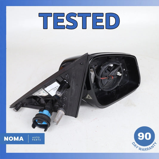 11-13 BMW F10 550i 535i 528i Right Rear View Door Mirror w/ Camera Black OEM - photo 1