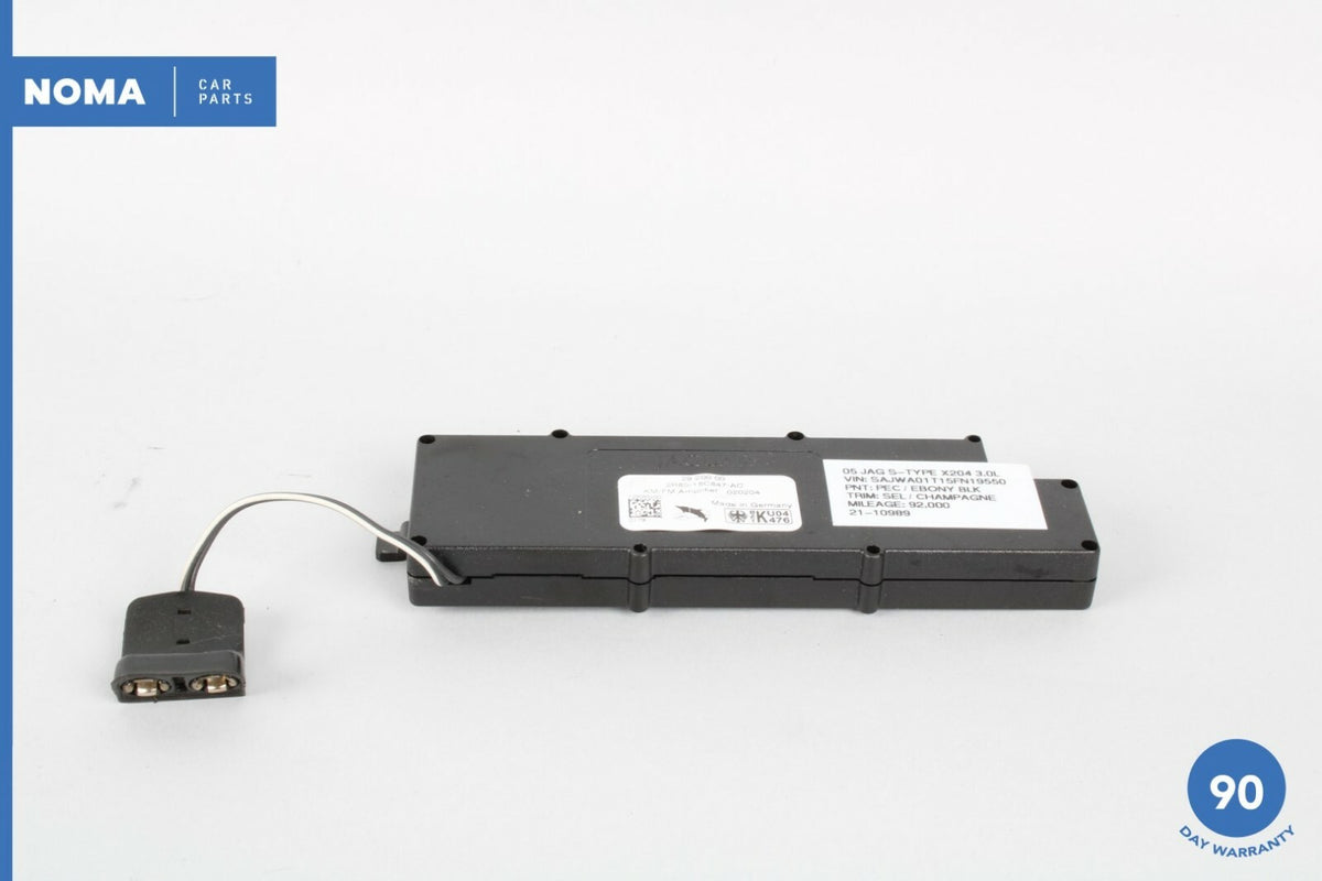 03-08 Jaguar S-Type X204 AM FM Radio Antenna Amplifier 2R8318C847AC OEM - photo 2