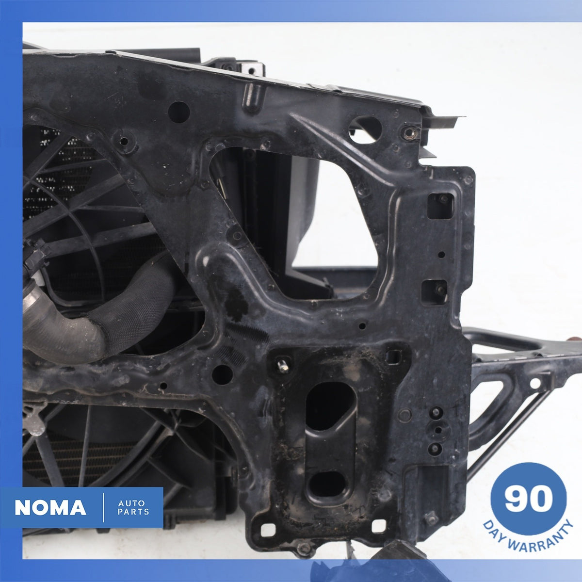 03-08 BMW E85 E86 Z4 Engine Motor Radiator Support Frame Assembly w/ Fan OEM - photo 15