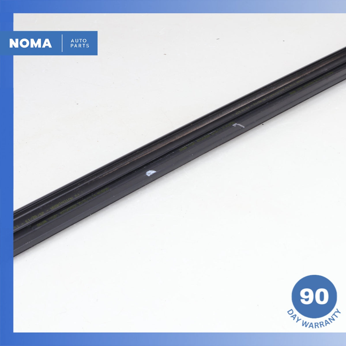 14-24 Jaguar X152 F-Type Convertible Left Door Exterior Window Molding OEM - photo 7