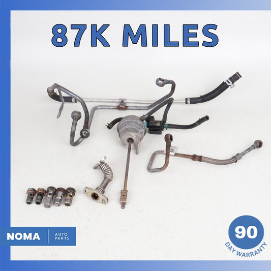 12-17 LR Range Rover L538 L550 XE 204PT Turbo Turbocharger Oil Line Set OEM - photo 1