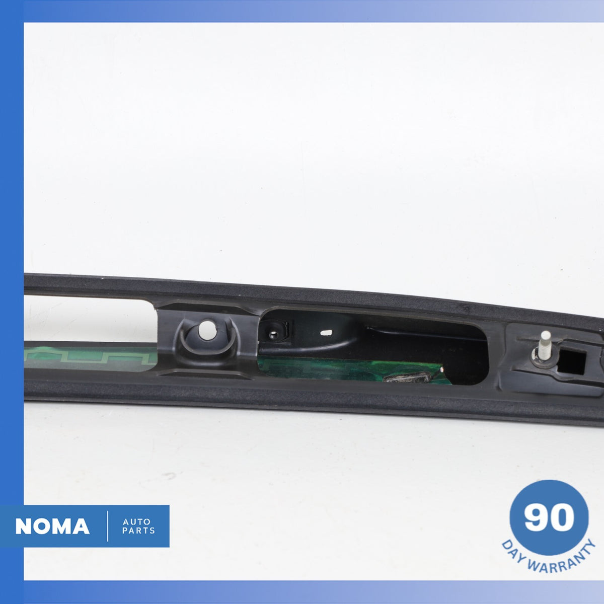 07-15 Jaguar X150 XK XKR Trunk Lid Molding Trim Spoiler Wing Ebony Black OEM - photo 9