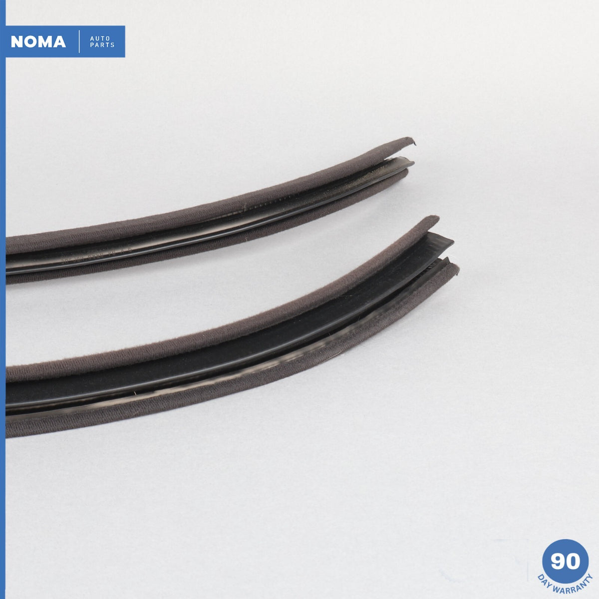 97-06 Jaguar XK8 X100 Right Passenger Side Door Window Weatherstrip Seal Set OEM - photo 6
