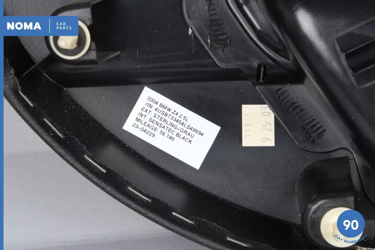 03-08 BMW E85 E86 Z4 Right Passenger Side Interior Door Panel Black OEM - photo 16