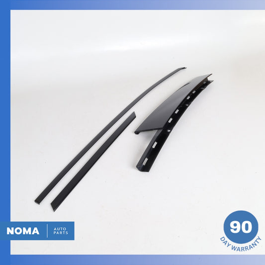 15-18 Audi D4 A8L A8 S8 LWB Rear Left Door Window Molding Set 4H0839901 OEM - photo 1