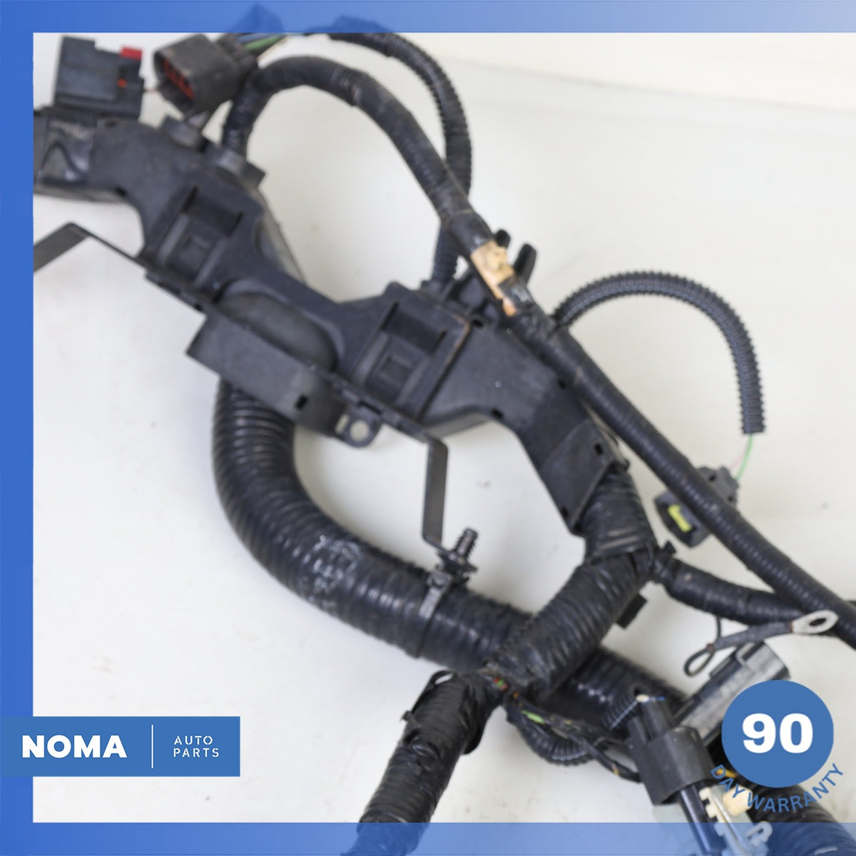 13-17 LR Range Rover L405 L494 Rear Bumper Wiring Wire Harness DK6215B484BD OEM - photo 6