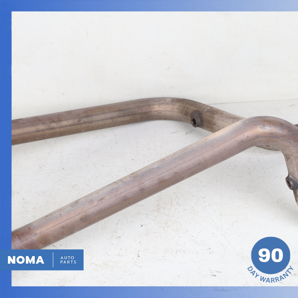 16-20 Jaguar X760 XE RWD 3.0L Left & Right Side Exhaust Downpipe Set OEM 61k - photo 4