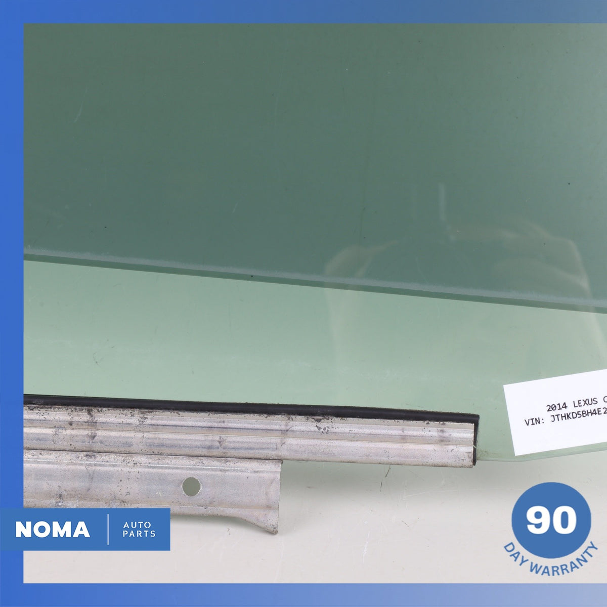 11-17 Lexus ZWA10 CT200h Rear Right Passenger Door Window Glass OEM - photo 6