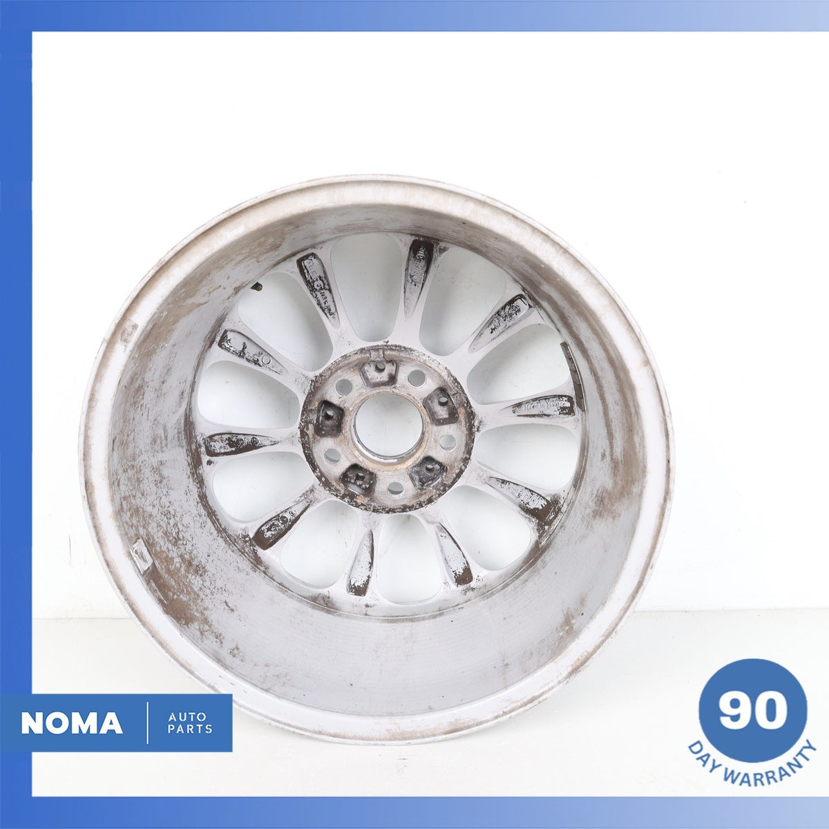 03-08 BMW E85 Z4 Style 106 8 x R17 17" Wheel Rim Silver 36116758191 OEM - photo 13
