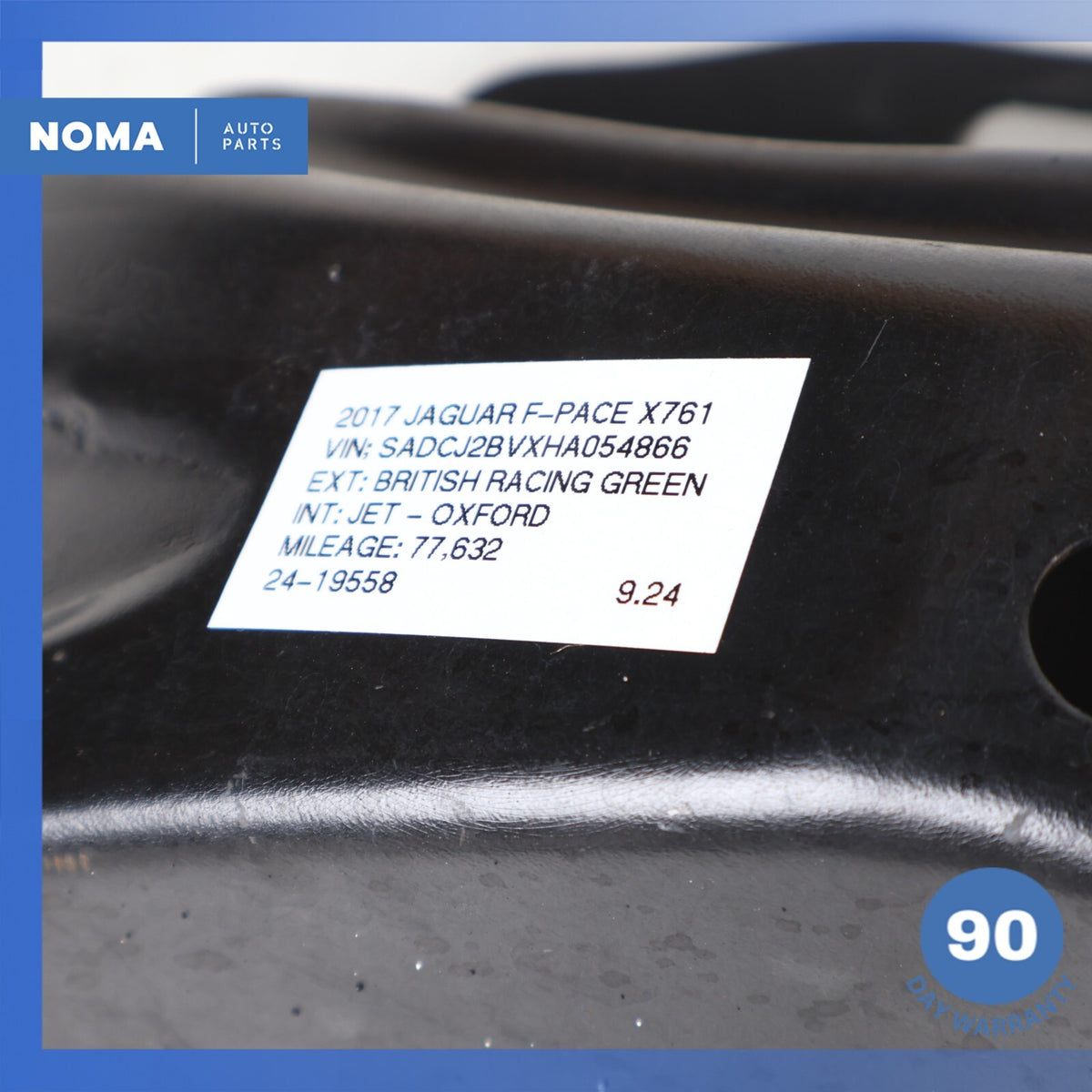 17-23 Jaguar X761 F-Pace XF Rear Bumper Reinforcement Impact Beam Bar OEM - photo 13