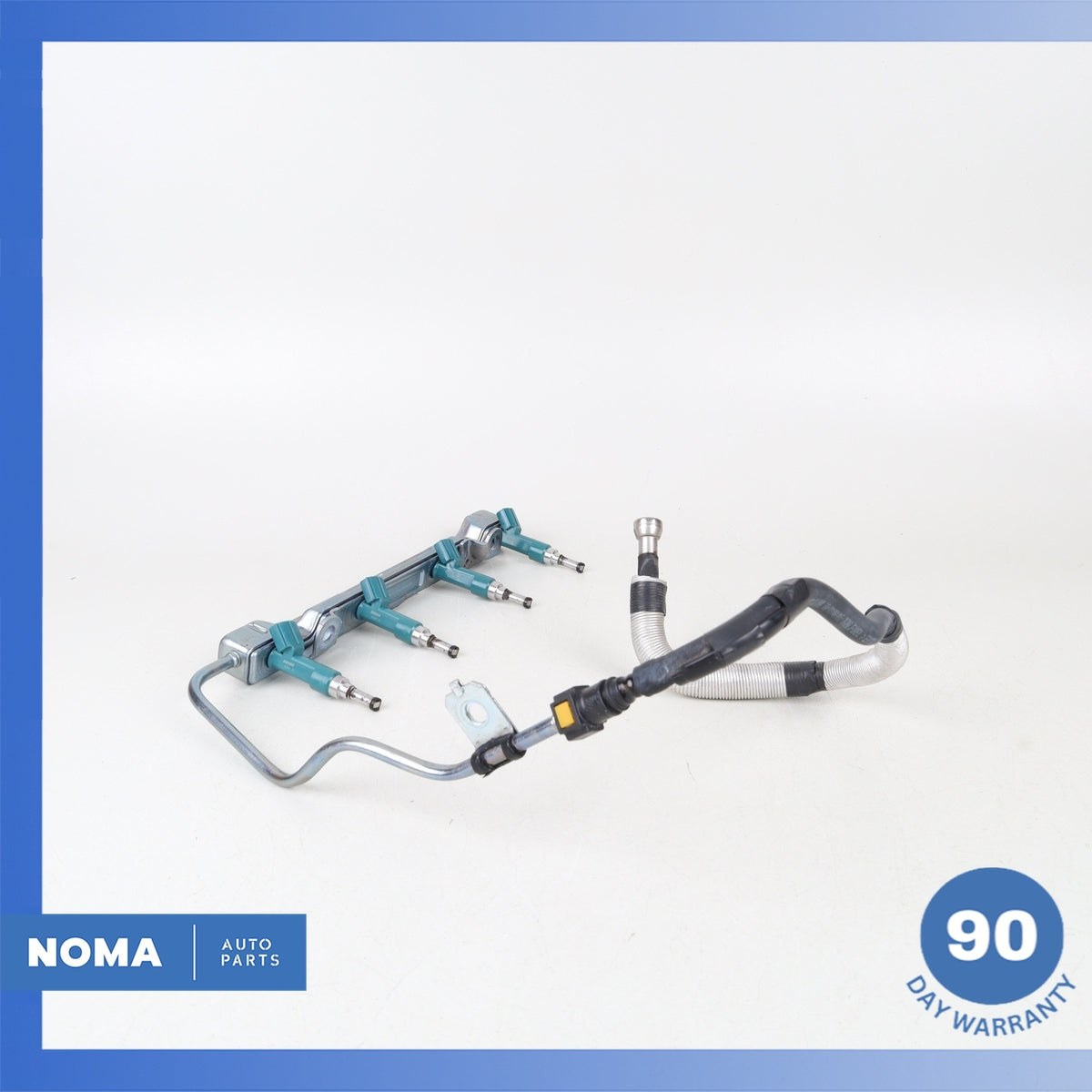 11-17 Lexus ZWA10 CT200h Engine High Pressure Fuel Rail w/ Injectors OEM - photo 2