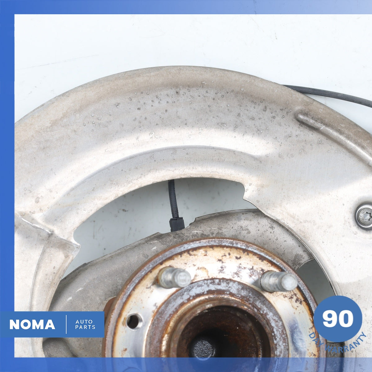 16-18 Jaguar X260 XF Front Right Spindle Knuckle Hub w/ Shield T2H35509 OEM - photo 5