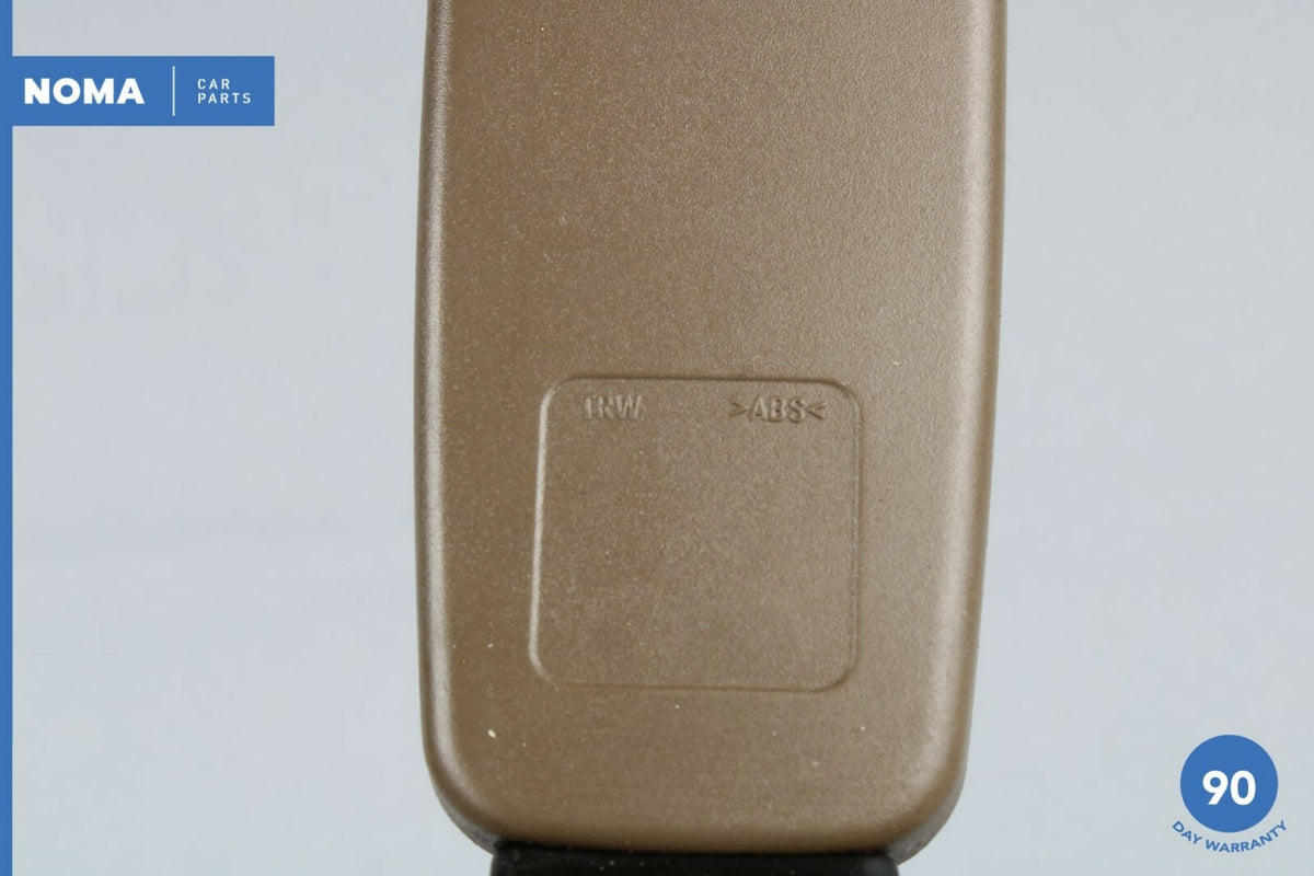 06-09 Jaguar XJ8 XJR X350 X358 Front Right Side Seatbelt Buckle Mocha AMB OEM - photo 6