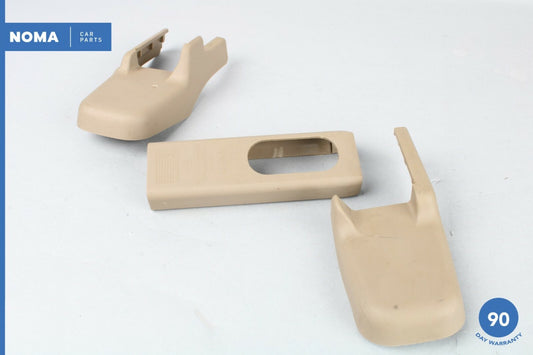 04-09 Jaguar XJR XJ8 VDP X350 X358 Front Right Seat Rail Cover Trim Set AEK OEM - photo 1