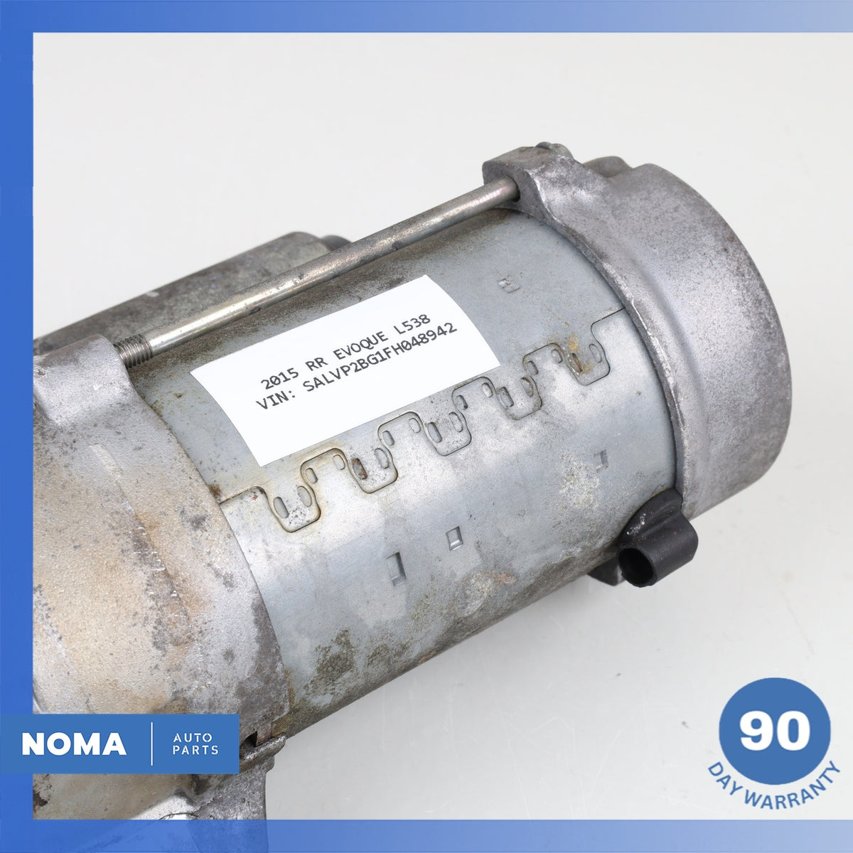 14-15 LR Range Rover Evoque L538 Engine Motor Starter EJ3211001BC OEM - photo 4