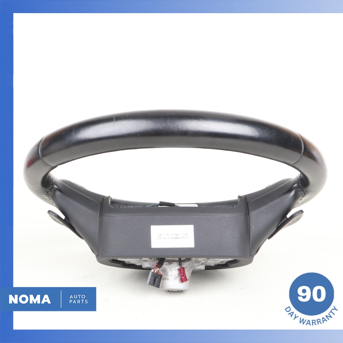 12-19 Land Rover Range Rover Evoque L538 Steering Wheel Black OEM - photo 13