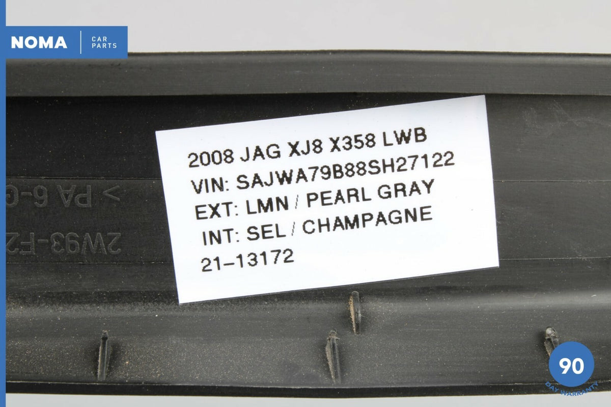 04-09 Jaguar XJ8 VDP X350 X358 Rear Right Side Inner Door Infill Panel Trim OEM - photo 8