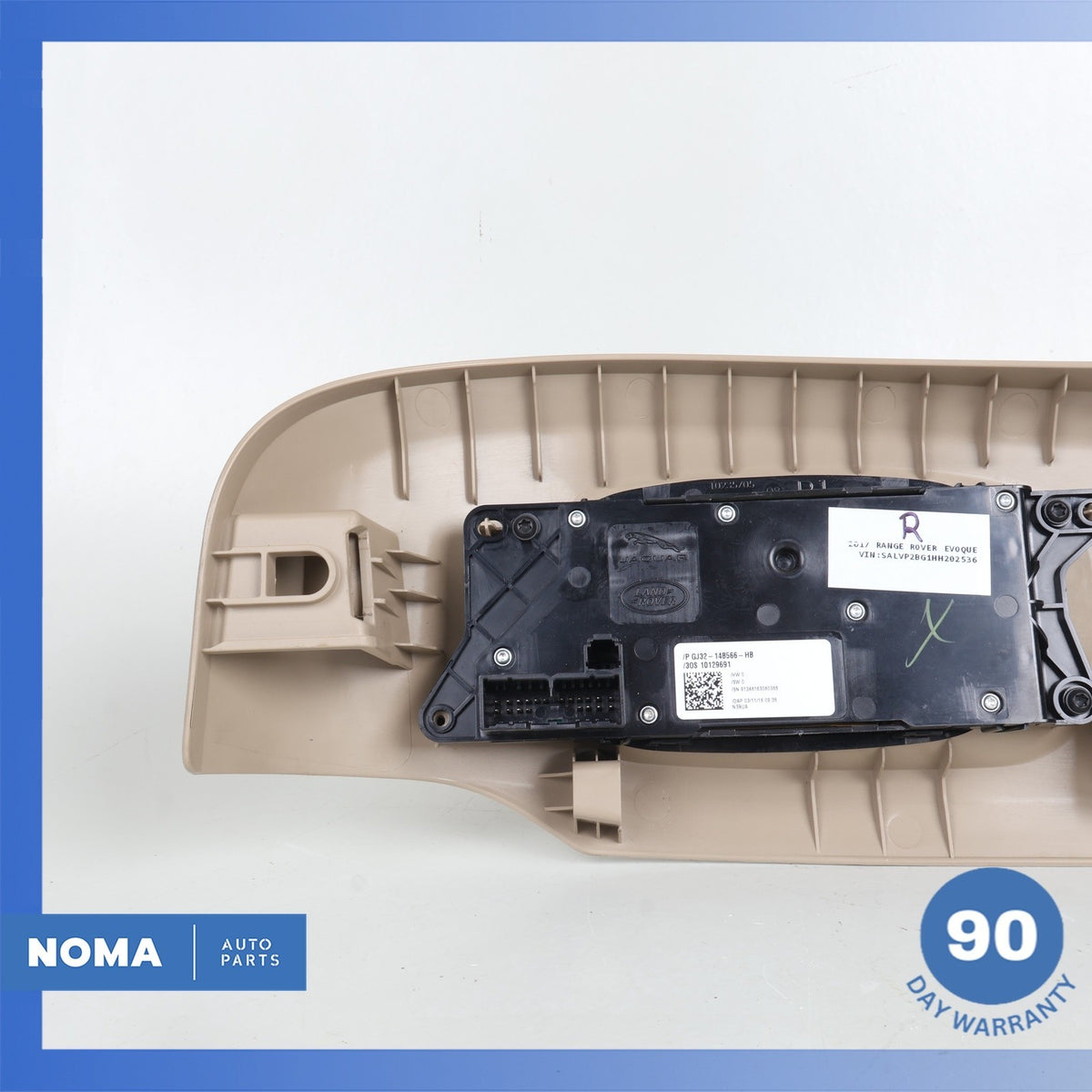 16-19 Range Rover Evoque L538 Front Right Side Seat Memory Switch w/ Trim OEM - photo 7