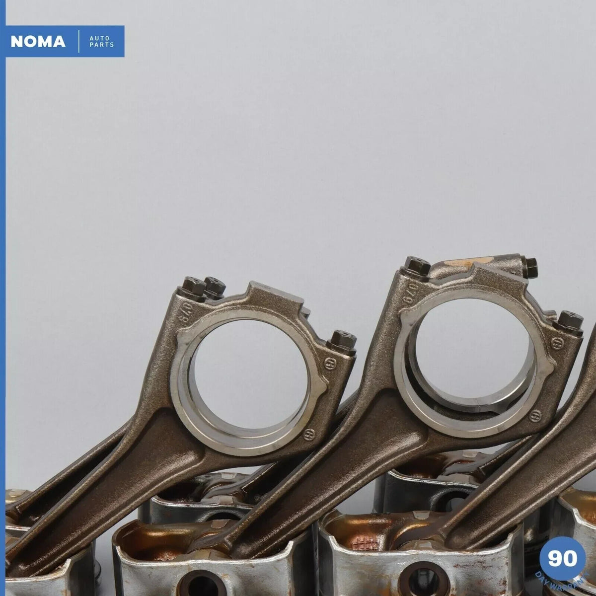 10-15 Jaguar X250 XF RR 5.0L N/A AJ133 V8 Engine Piston Connecting Rod Set OEM - photo 4