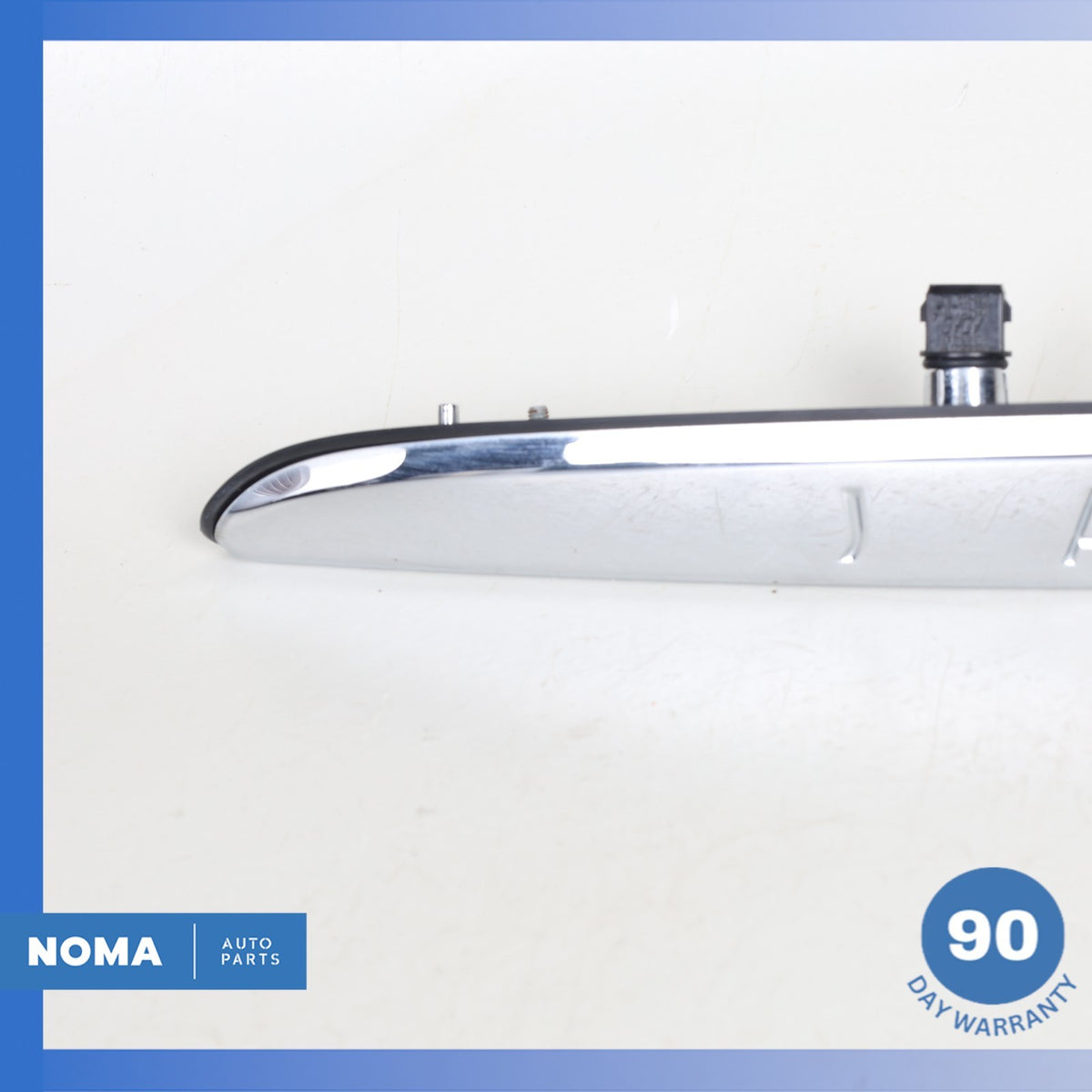 00-06 Jaguar X100 XKR Rear Trunk Bezel License Plate Light Lamp Trim Chrome OEM - photo 6