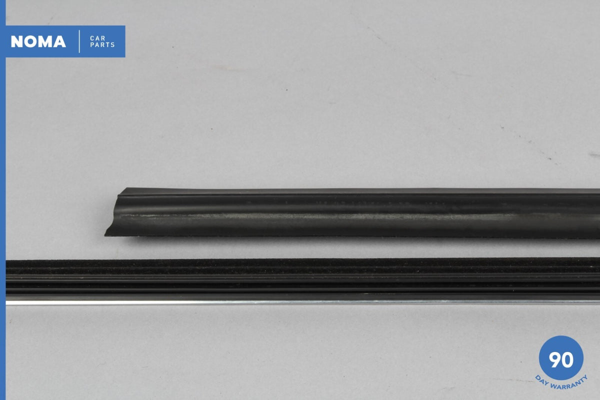 00-08 Jaguar S-Type X204 Rear Right Passenger Side Door Window Seal Set of 2 OEM - photo 11